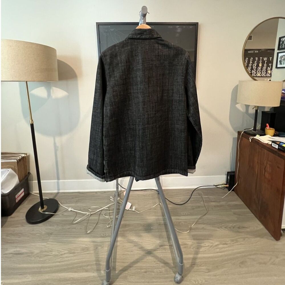 A.P.C. - Denim Chore Coat Medium - Black - Picture 2 of 9